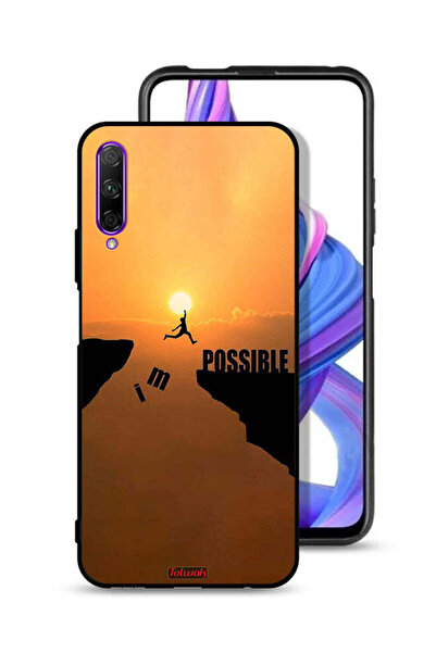 Tolwak غطاء حماية لهاتف Honor 9X Pro مطبوع عليه عبارة "أنا ممكن"