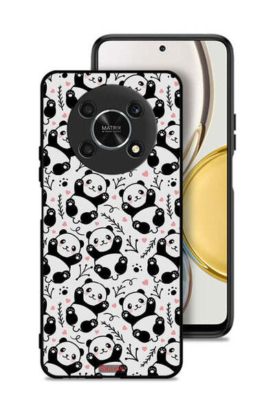 Tolwak غطاء حماية لهاتف Honor X9 5G بنمط باندا