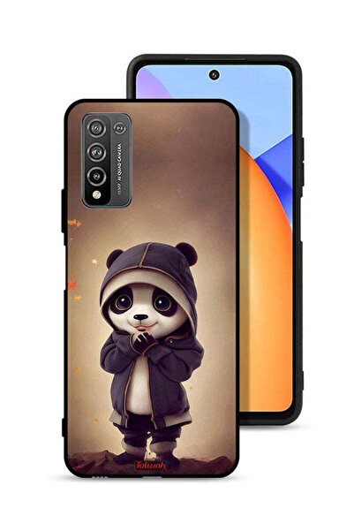 Tolwak Honor 10X Lite Protective Case Cover Cute Little Panda