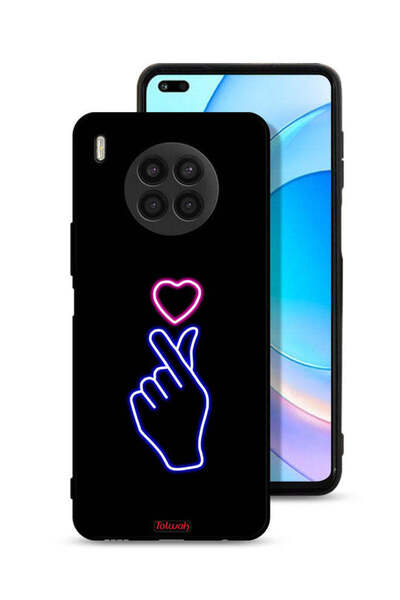 Tolwak غطاء حماية لهاتف هواوي نوفا 8i برسومات قلب سناب