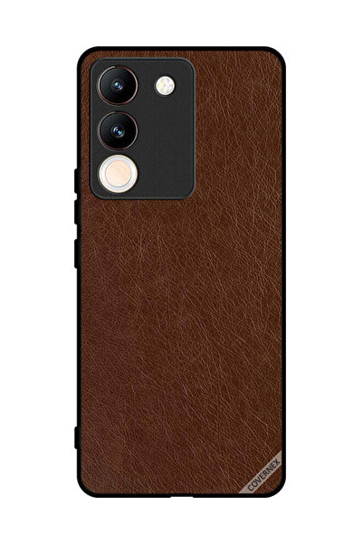 Covernex غطاء حماية لهاتف vivo V29e بنمط جلدي