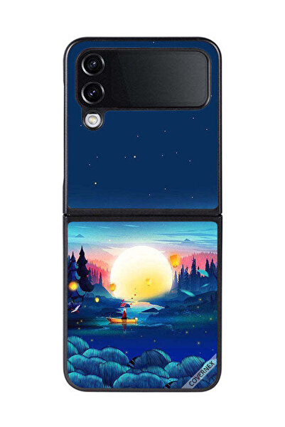 Covernex غطاء حماية لهاتف سامسونج جالاكسي زد فليب 4 - منظر غروب الشمس