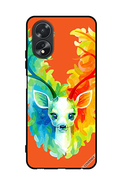 Covernex غطاء حماية لهاتف Oppo A38 - غزال ملون