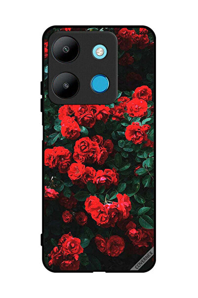 Covernex غطاء حماية لهاتف إنفينيكس سمارت 7 - حديقة الورود