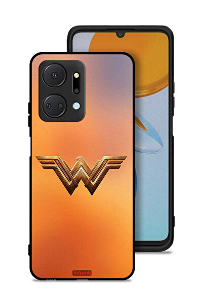 Tolwak غطاء حماية لهاتف Honor X7a بشعار Wonder Women