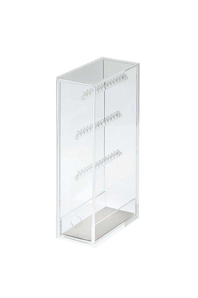 Muji Acrylic Necklace/Pierced Earring Stand, W 6.7 x D 13 x H 25 cm