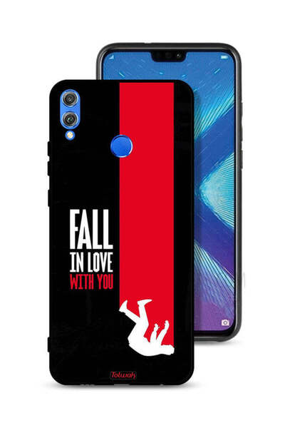 Tolwak غطاء حماية لهاتف Honor 8X "الوقوع في حبك"