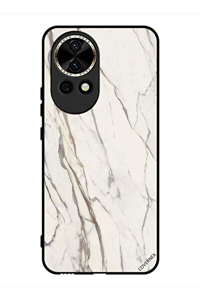 Covernex غطاء حماية لهاتف هواوي نوفا 12 بنمط تصميم رخامي