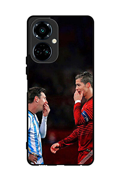 Covernex غطاء حماية لهاتف تكنو كامون 19 برو رونالدو وميسي في إطار واحد