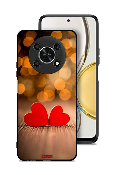 Tolwak Honor X9 5G Protective Case Cover Two Beautiful Hearts