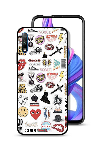 Tolwak Honor 9X (China) Protective Case Cover No Bad Vibes Stickers