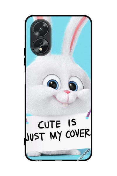 Covernex غطاء حماية لهاتف Oppo A38 - أرنب لطيف هو مجرد غطاء خاص بي