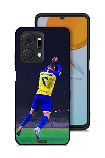 Tolwak غطاء حماية لهاتف Honor X7a كريستيانو رونالدو