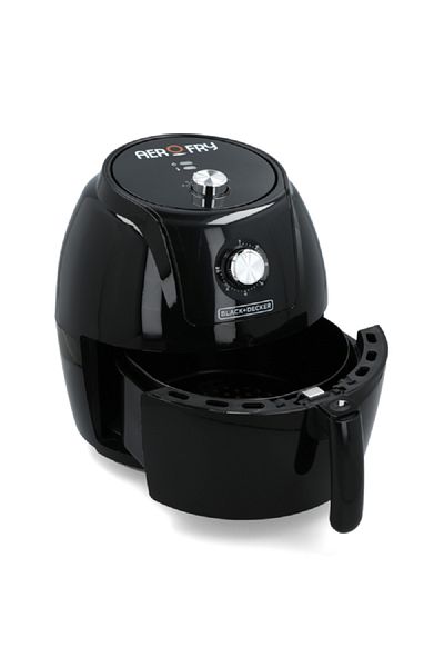 Black&Decker 1800W Mechanical Control XL Air Fryer with Rapid Air Convection Technology Black 3.5 Liter