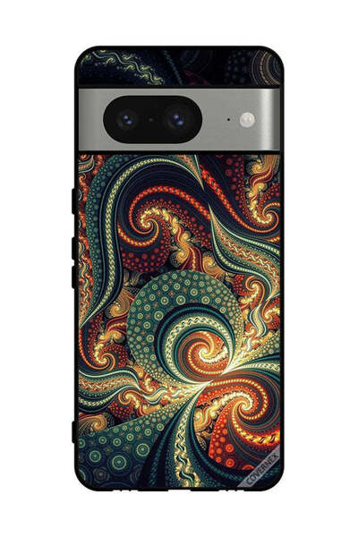 Covernex غطاء حماية لهاتف Google Pixel 8 بنمط ماندالا العتيق