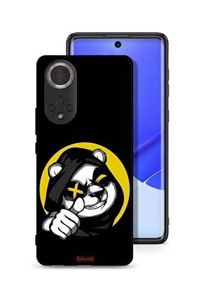 Tolwak غطاء حماية لهاتف Honor 50 بتصميم قطة مارشميلو لطيفة