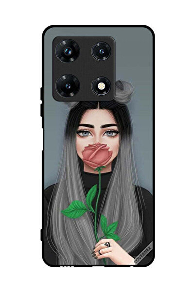 Covernex غطاء حماية لهاتف Infinix Note 30 Pro برسومات فتاة لطيفة