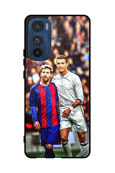 Covernex غطاء حماية لهاتف موتورولا إيدج 30 ميسي ورونالدو