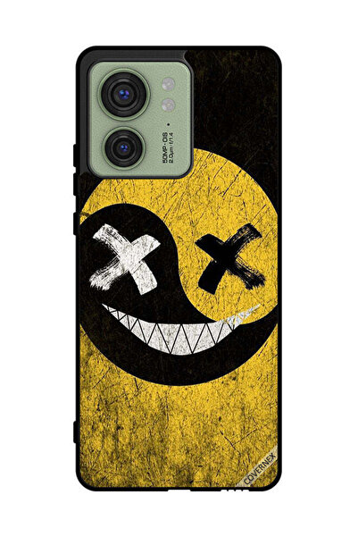 Covernex غطاء حماية لهاتف موتورولا إيدج 40 بتصميم وجه مارشميلو