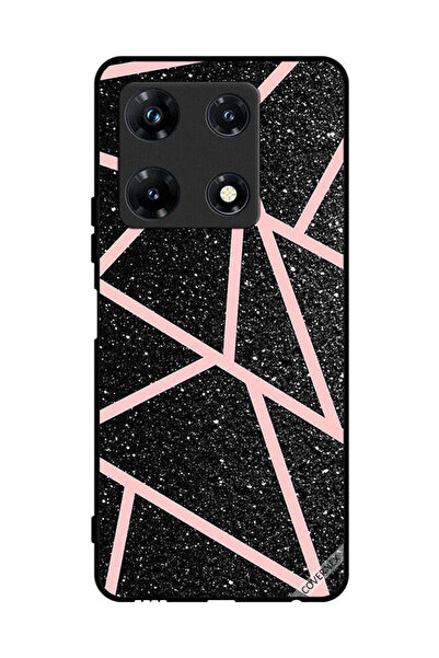 Covernex غطاء حماية لهاتف Infinix Note 30 Pro بنقشة لامعة ومسارات