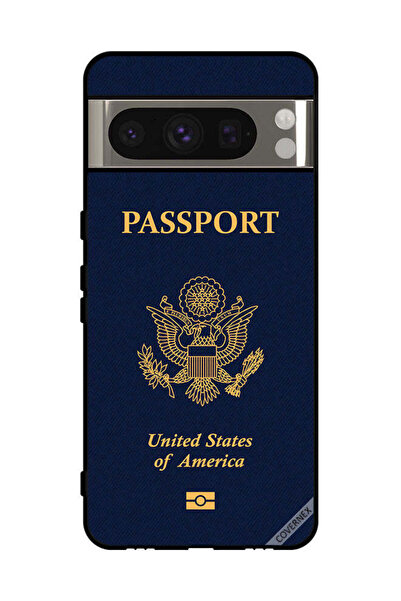 Covernex غطاء حماية لهاتف Google Pixel 8 Pro بنمط جواز السفر الأمريكي