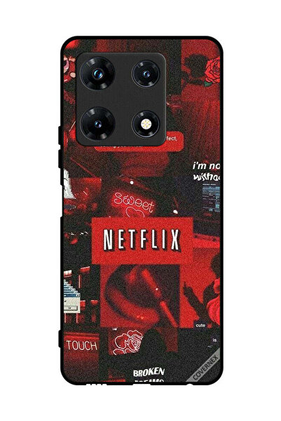 Covernex غطاء حماية لهاتف Infinix Note 30 Pro Netflix Tags