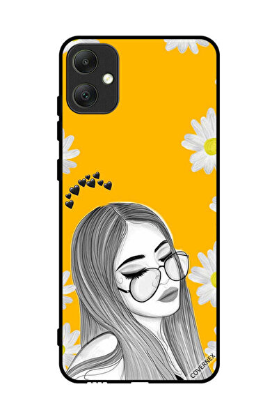 Covernex Protective Case Cover For Samsung Galaxy A05 Glasses Girl Art