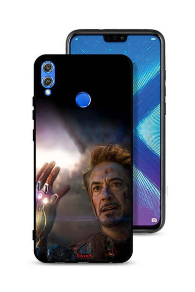 Tolwak غطاء حماية لهاتف Honor 8X أنا الرجل الحديدي