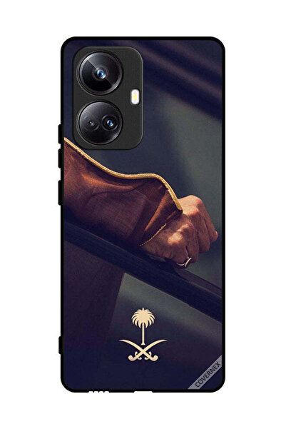 Covernex غطاء حماية لهاتف ريلمي 10 برو بلس مع شعار المملكة العربية السعودية