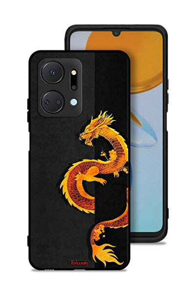 Tolwak Honor X7a Protective Case Cover Dragon Art