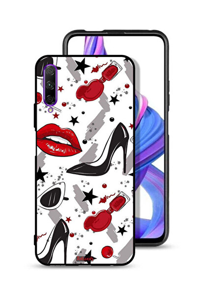 Tolwak Honor 9X Pro Protective Case Cover Lipstick And Shoes Art