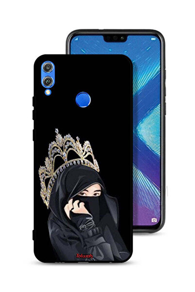 Tolwak غطاء حماية لهاتف Honor 8X بتصميم فتاة الملكة