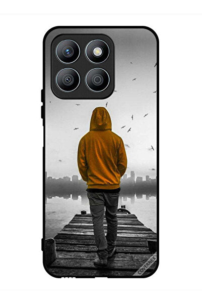Covernex غطاء حماية لهاتف Honor X8b - فتى حزين يمشي