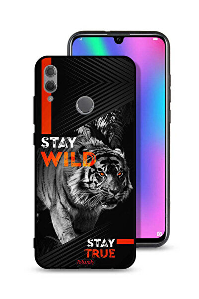Tolwak غطاء حماية لهاتف Honor 10 Lite - Stay Wild Stay True