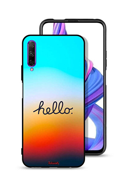 Tolwak Huawei Y9s Protective Case Cover Hello