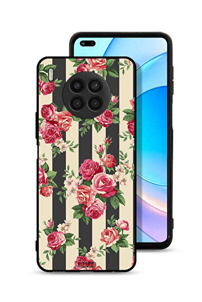 Tolwak غطاء حماية لهاتف هواوي نوفا 8i بنقشة الورود