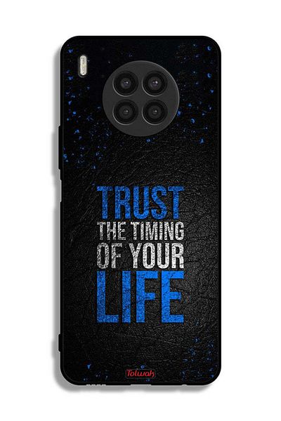 Tolwak Honor 50 Lite Protective Case Cover Trust The Timing Of Your Life