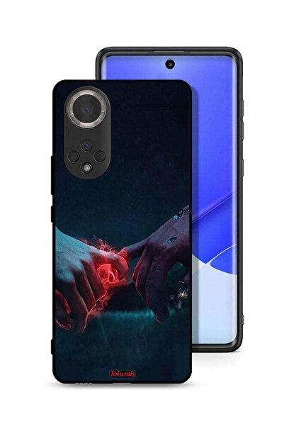 Tolwak غطاء حماية لهاتف Honor 50 بتصميم "أيدي محترقة"
