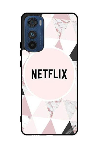 Covernex غطاء حماية لهاتف موتورولا إيدج 30 مع خلفية نتفليكس