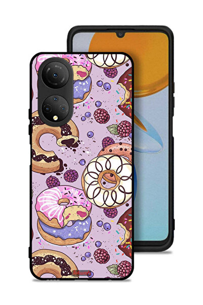 Tolwak غطاء حماية لهاتف Honor X7 برسومات دونات فنية