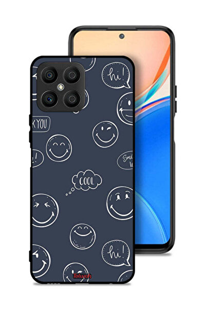 Tolwak غطاء حماية لهاتف Honor X8 4G - وجوه رائعة