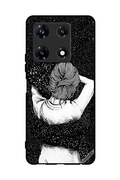 Covernex غطاء حماية لهاتف Infinix Note 30 Pro - خيال فتاة خربشة ليلية