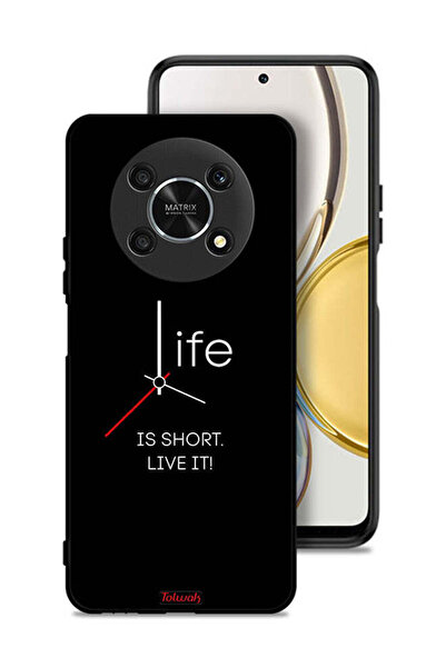 Tolwak Honor X9 5G Protective Case Cover Life Is Short Live It