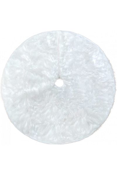 YXHZVON Christmas Tree Mat , Fur, White, 78 Cm