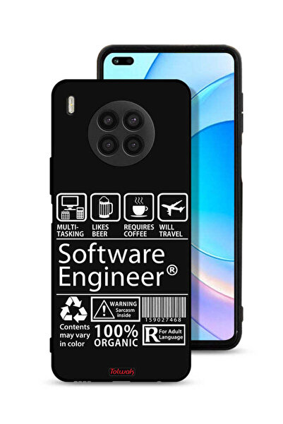 Tolwak غطاء حماية لهاتف هواوي نوفا 8i، ملصق مهندس برمجيات