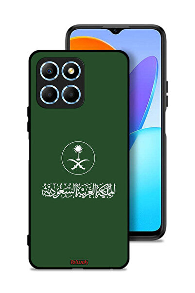 Tolwak غطاء حماية لهاتف Honor X8 5G بشعار المملكة العربية السعودية