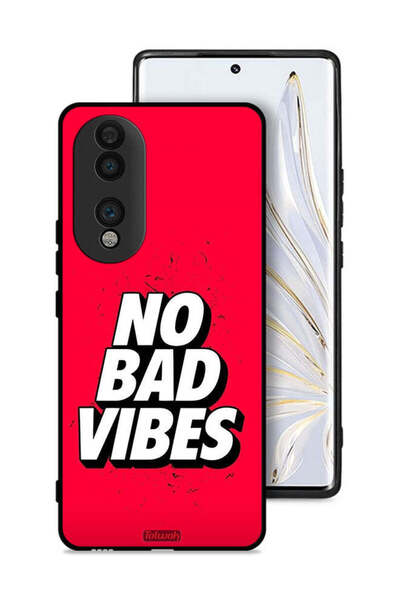 Tolwak Honor 70 Protective Case Cover No Bad Vibes