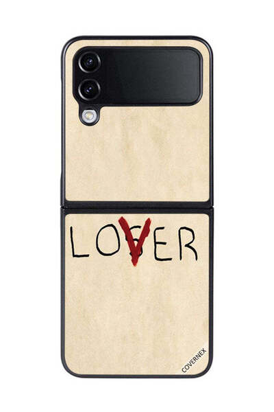 Covernex غطاء حماية لهاتف سامسونج جالاكسي زد فليب 4 - عاشق أم خاسر