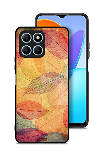 Tolwak غطاء حماية لهاتف Honor X8 5G برسومات فنية رقمية تجريدية