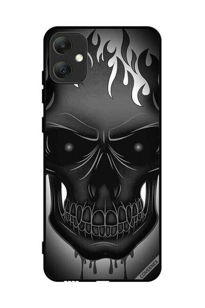 Covernex غطاء حماية لهاتف سامسونج جالاكسي A05 برسومات جمجمة